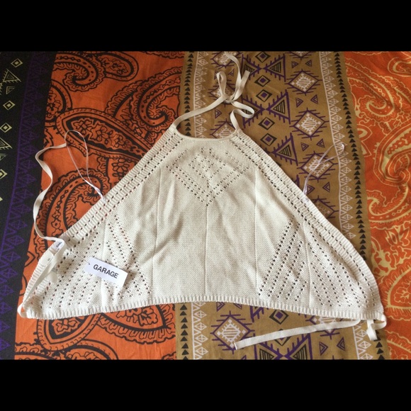 Crochet Halter Cami - Picture 2 of 3